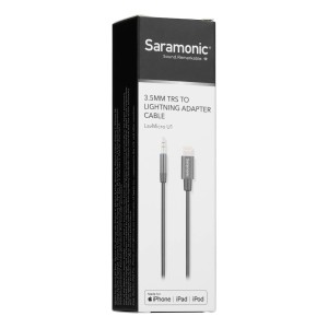میکروفون یقه ای با سیم سارامونیک مدل LavMicro U1A رابط Lightning